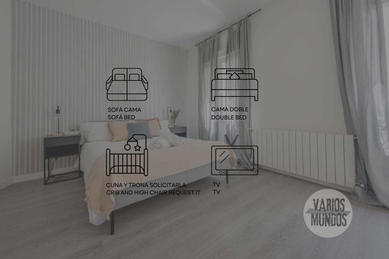 Excuisite New Apt En Gran Via Para 5Pax E2 Madri Exterior foto